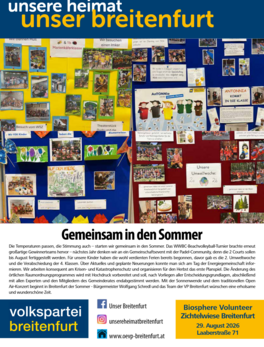 Unsere Heimat Juli 2026
